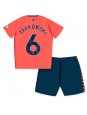 Everton James Tarkowski #6 Replika Borta Kläder Barn 2023-24 Kortärmad (+ byxor)